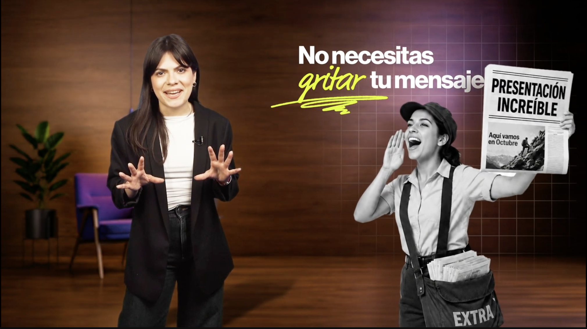 Presenta con confianza